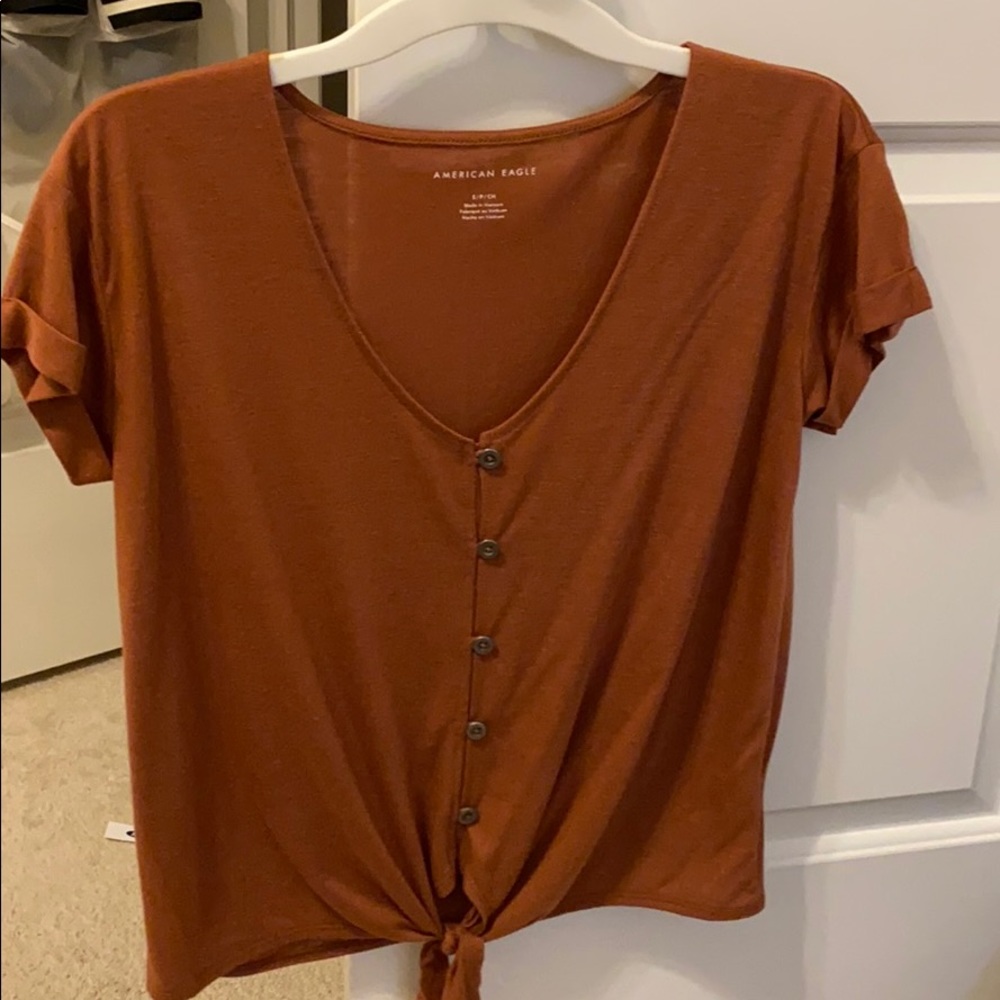 Front tie shirt